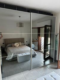 Armadio specchio ante scorrevoli