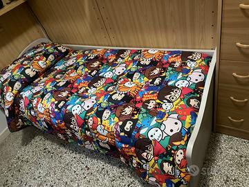 letto singolo, con secondo letto a scomparsa