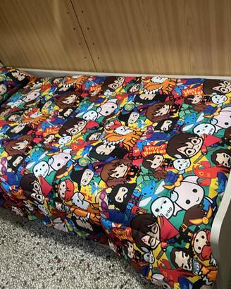 letto singolo, con secondo letto a scomparsa