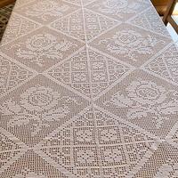 tovaglia rettangolare in filet