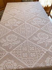 tovaglia rettangolare in filet