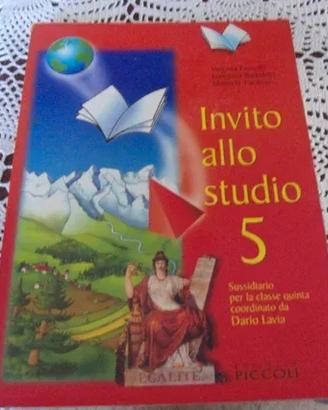 Invita allo studio 5^ sussidiario mate  discipline