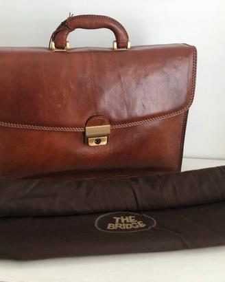 24 Ore The Bridge pelle nuova originale e dust bag