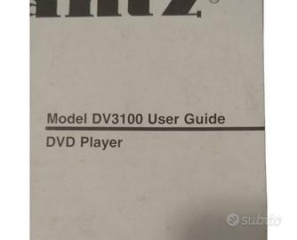 Marantz DV3100 Manuale - DVD Player