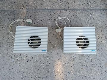 2 aspiratori parete elicent  radia 100