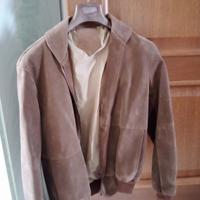 giacca da uomo in  camoscio 