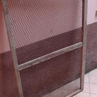 Rete rigida porta ferro a rombi