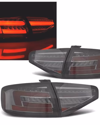 FANALI PER AUDI A4 B8 12-15 SEDAN LED DINAMICI FUM