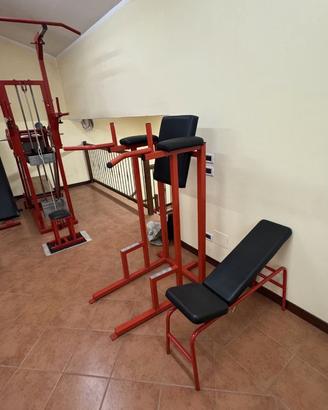 Macchine petto e spalle palestra