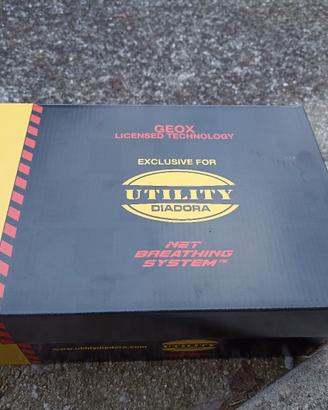 scarpe antinfortunistiche Diadora brevetto Geox 