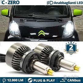 Kit LED H11 PER Citroen C-ZERO Luci Bianco Puro