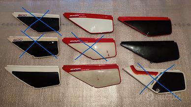 Fianchetti sinistri Honda XL 600 condizioni scarse