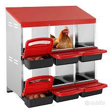 ACESSORI PER POLLAIO: POSATOI, NIDI GABBIE ECCT