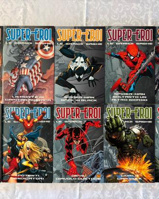 Super-Eroi Le Grandi Saghe Marvel nn. 1-10