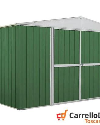 Box in lamiera di Acciaio 360x260cm 9mq verde