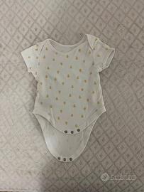 Body Primark - Taglia 6/9 Mesi - Bianco
