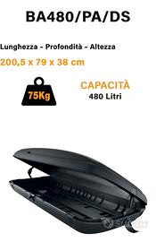 Bara portatutto 480lt