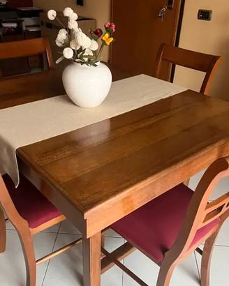 Tavolo stile liberty antico