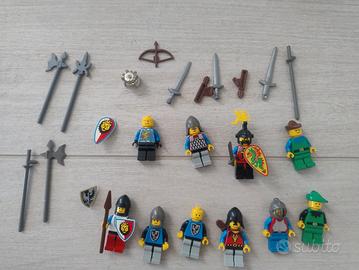 lego castle, forestman minifigures 