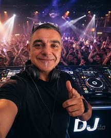 Dj animatore speacker disc jockey