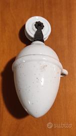Contrappeso vintage in ceramica 