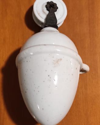 Contrappeso vintage in ceramica 