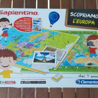 sapientino SCOPRIRE L'EUROPA (clementoni)