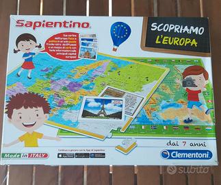 sapientino SCOPRIRE L'EUROPA (clementoni)