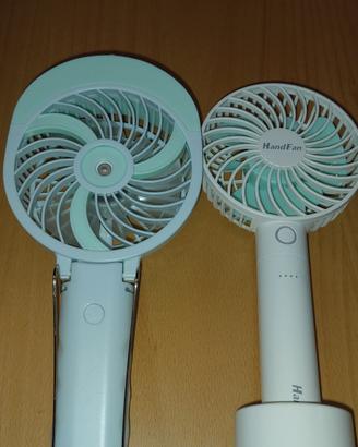 N2 mini ventilatori da tavolo verde acqua 