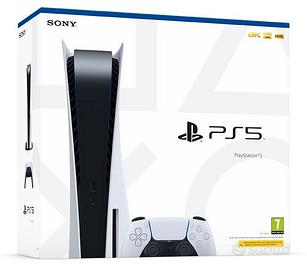 Sony PlayStation 5 EU console NUOVA + 3 giochi