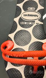Havaianas Ciabattine Infradito tg 35/36 a pois