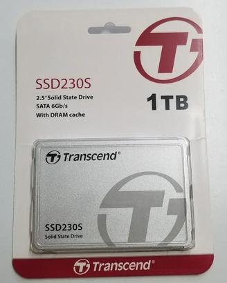 SSD SATA 2.5" 1TB NUOVO TRANSCEND SSD230S TS1TSSD2