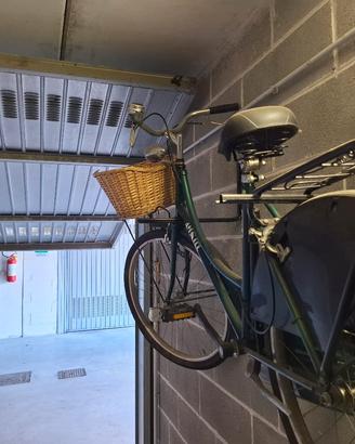 bicicletta da donna con cestino