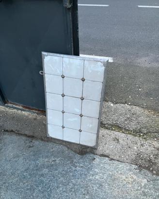 Pannello piastrelle per stufa