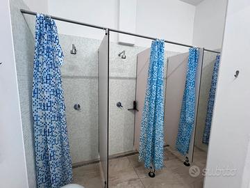 3 Separatori per doccie palestra