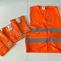 4 Gilet Sicurezza Catarinfrangenti Arancioni