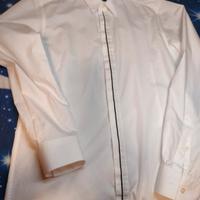 camicia bianca con striscia nera Antony Morato