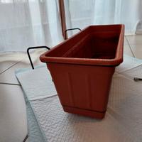 5 Fioriere per balcone  48x17x18 50€ tutte