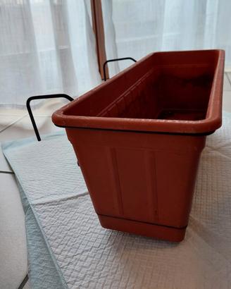 5 Fioriere per balcone  48x17x18 50€ tutte