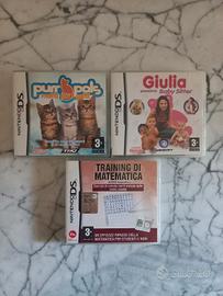 Lotto 3 Giochi per Nintendo DS