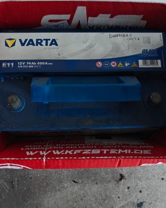  batteria auto e11 12 v 74 ah 680 A