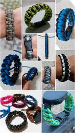 Bracciali in Paracord