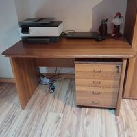 SCRIVANIA+ARMADIO+CASSETTIERA