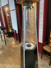 Stufa a piramide a gas