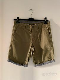 Pantaloncini Chino Verde