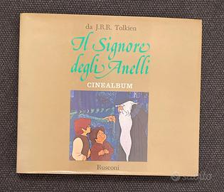 TOLKIEN Cinealbum Signore Anelli Libro 1979