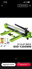 Tagliapiastrelle Manuale 120cm con laser