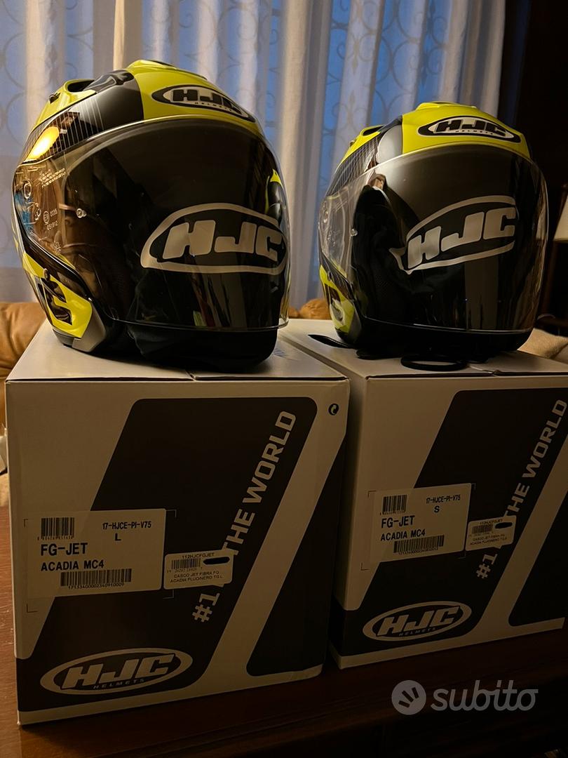 HJC Casco Jet FG Acadia MC4 Giallo