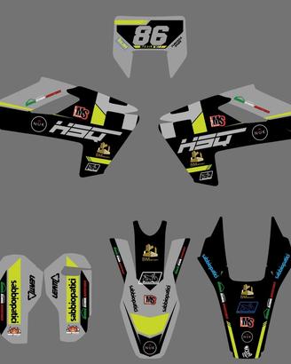 GRAFICA HUSQVARNA PERSONALIZZATA