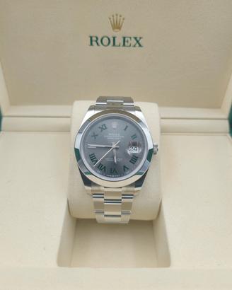 Rolex datejust 41mm Wimbledon REF:126300